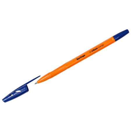 Ручка шариковая BERLINGO "Tribase Orange", синяя, 0,7мм (CBp_70910)