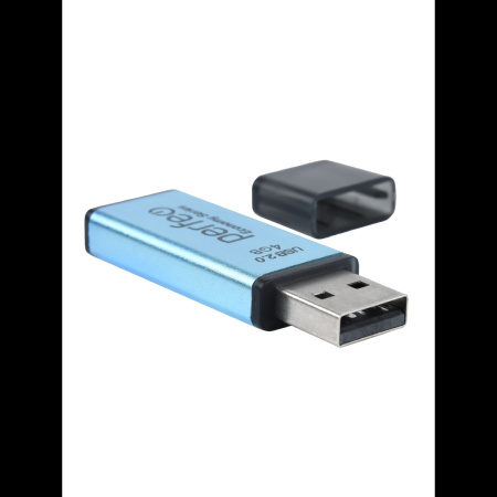 Флеш-накопитель USB2.0 4Gb Perfeo E03 (PF-E03N004ES) синий