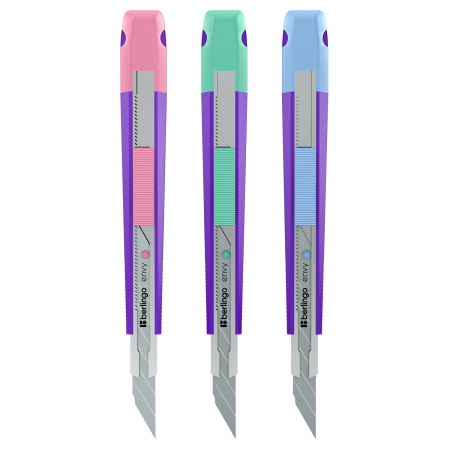 Нож 9мм. BERLINGO "Envy", auto-lock (BM4141)