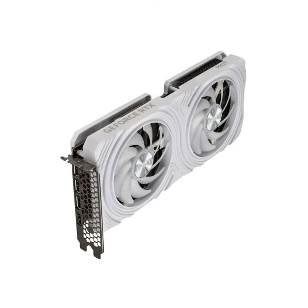 Видеокарта GeForce RTX4070 Palit 12Гб DUAL WHITE OC GDDR6X,192bit,HDMI,3DP (NE64070S19K9-1048L) ret