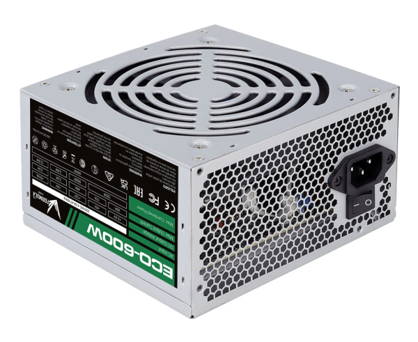 Блок питания 600Вт Formula (Aerocool) ECO-600W (120мм,1PCI-E,4SATA)