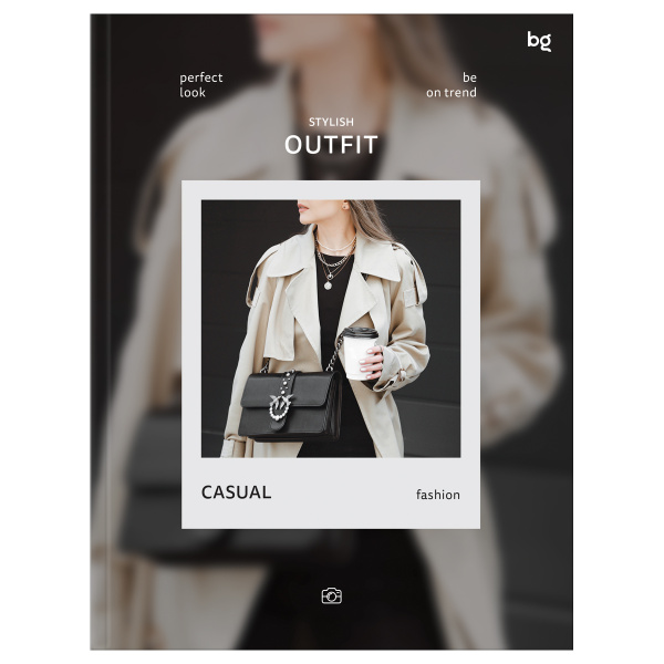 Бизнес-блокнот BG А5 64л. "Стиль. Мода" Лайт ББ5и64_лс 57160