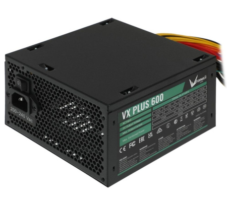 Блок питания 600Вт Formula (Aerocool) VX-600 Plus (120мм,2PCI-E,4SATA)
