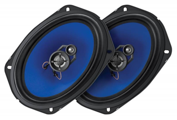 Колонки автомобильные 15x23см Digma DCA-K693 100/280Вт, 100-20000Гц, 4Ом, 90дБ, коаксиальная АС