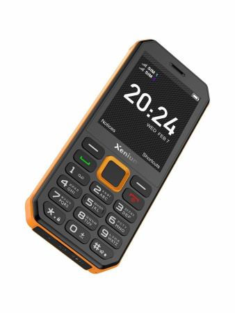 Сотовый Xenium X300 Black+Orange 2sim/2.8"/320*240/32Mb/microSD/0.3Мп/Bt/3000мАч/моноблок