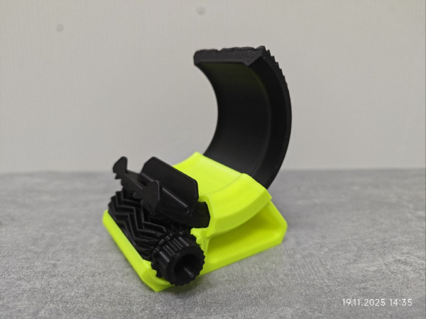 Подставка для телефона регулируемая. Желтая 