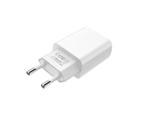 Зарядное_устройство - USB_2.1A+Кабель Lightning BOROFONE BA20A белый