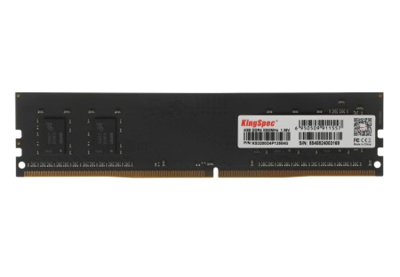 Модуль памяти DIMM DDR4 4Гб 3200МГц Kingspec (KS3200D4P13504G) CL22