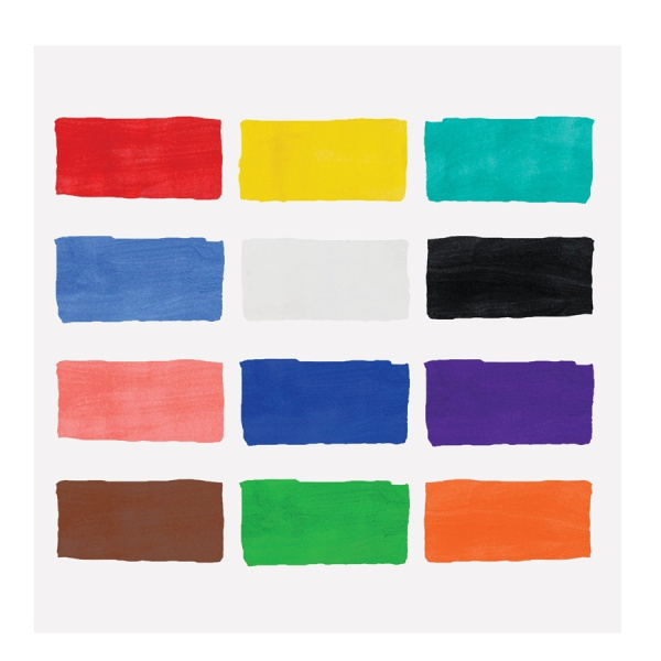 Гуашь 12цв. Мульти-Пульти 10мл. "Енот в сказке" (ГК_43560)