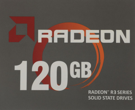 SSD-накопитель 120Гб AMD Radeon R3 [R3SL0120G2] (3D NAND, 520/450 Мб/с)