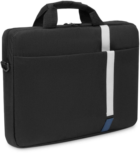 Сумка_для_ноутбука 15.6" PC_PET HQ Classic черный/синий полиэстер (PCP-1001BL)