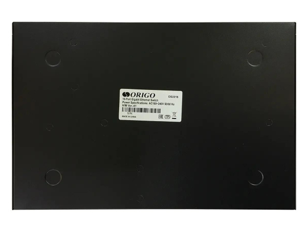 Коммутатор ORIGO OS2216/A1A 16-портовый неуправляемый 1000 Мбит/с