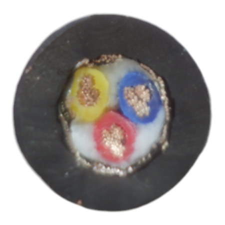 Кабель экранированный TRVVP  3х0.5мм2, метражом, гибкий для ЧПУ