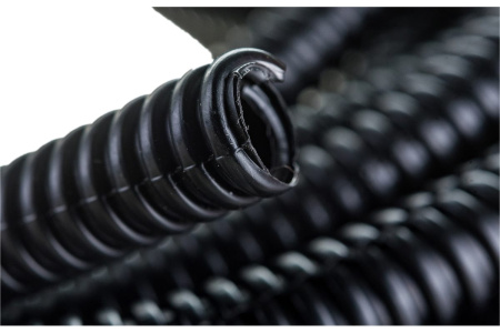 Труба гофрированная  D6.8мм/ПП, разрезная, упак. 10м, Rexant 15-0710