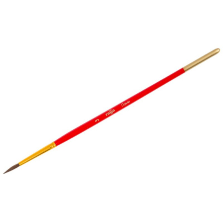 Кисть ГАММА "Пони №3" круглая (280618.04.03)