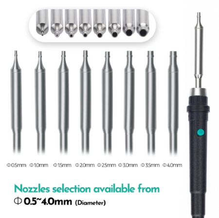 Паяльная станция Yihua 8509-I, термовоздушный паяльник 100..480С, 170вт