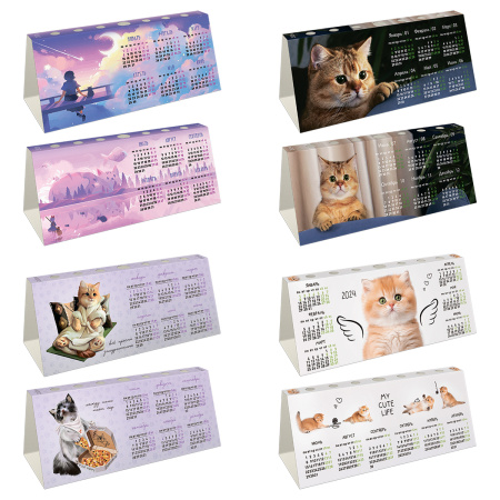Календарь-домик 2024г. OfficeSpace "Cat life" 355554