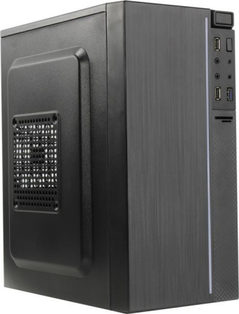 Корпус mATX 500w ExeGate mEVO-9302-NPX500 (1*USB3.0+2*USB2.0,Audio,черный,RGB)