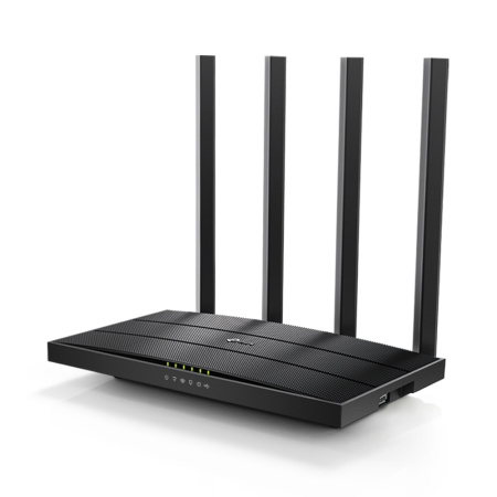 Маршрутизатор TP-Link Archer C6U AC1200 802.11n/ac 1167_Mbps 4xLAN_1000 Mbps 2.4/5 ГГц, USB 2.0