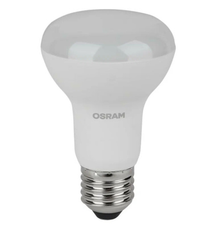 Лампа светодиодная E27  8Вт 3000К R63 грибовидная Osram LED Value 4058075581838