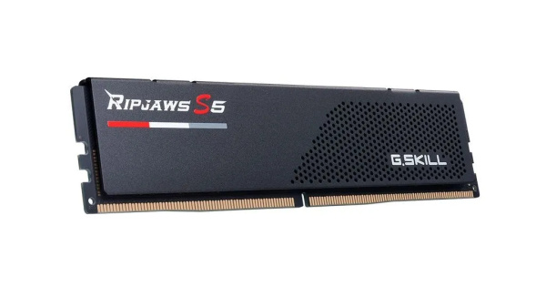 Модуль памяти DIMM DDR5 48Гб 6400МГц G.SKILL RIPJAWS S5 Black [F5-6400J3239F24GX2-RS5K] CL32 (радиатор)(2x24Гб)