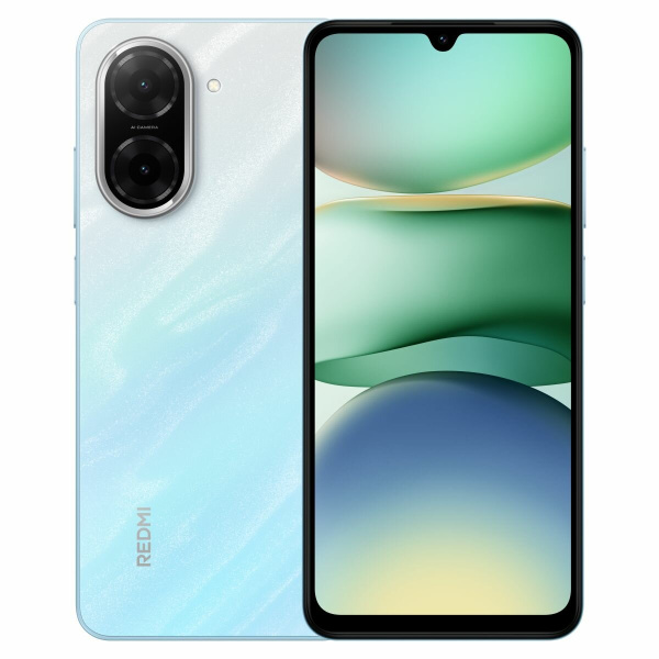 Смартфон Xiaomi REDMI A5 4Гб 128Гб Ocean Blue 6.88", IPS , 1610*720, 2*1.8+6*1.6ГГц, 32МП, 8Мп, 4G, 5200мАч, And 14