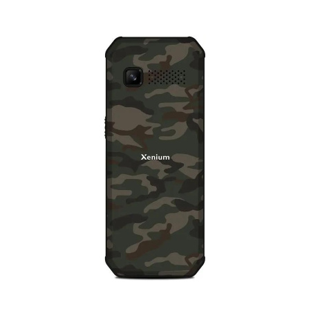 Сотовый Xenium X300 Green Camouflage 2sim/2.8"/320*240/32Mb/microSD/0.3Мп/Bt/3000мАч/моноблок