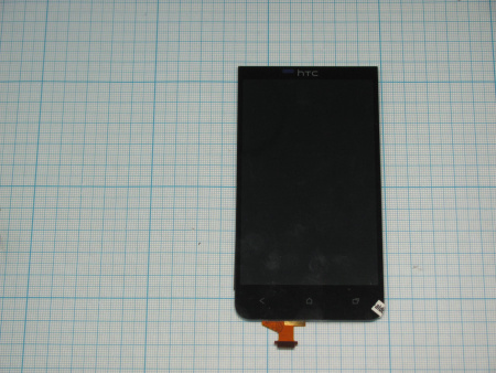 Дисплейный модуль ( дисплей + тачскрин ) HTC Desire 501 чёрный