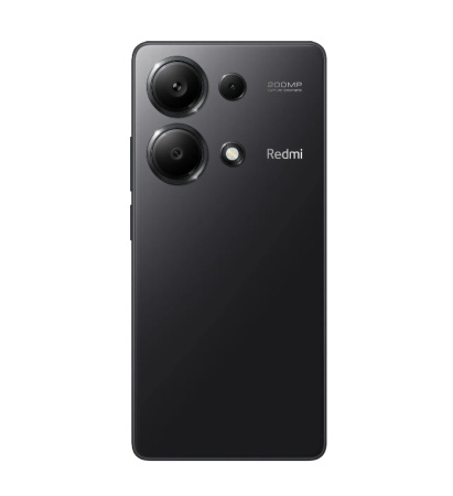 Смартфон Xiaomi Redmi Note 13 Pro 8Гб 128Гб Midnight Black 6.67", AMOLED, 2400*1080, 2*2.8+6*2.0ГГц, 200+8+2Мп, 16Мп, NFC, 5000мАч, And13