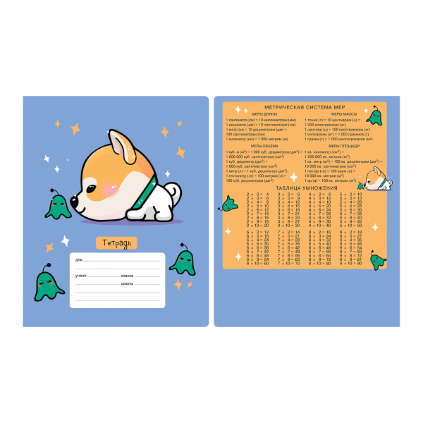 Тетрадь 12л. кл. "Милашка" BG Т5ск12 12030