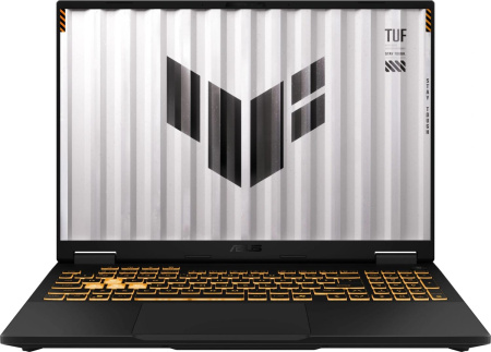 Ноутбук Asus TUF Gaming F16 FX608JPR-RV207 Core i7 14650HX 32Gb SSD512Gb NVIDIA GeForce RTX 5070 8Gb 16" IPS WUXGA (1920x1200) без ОС grey WiFi BT Cam (90NR0NG1-M00C40)
