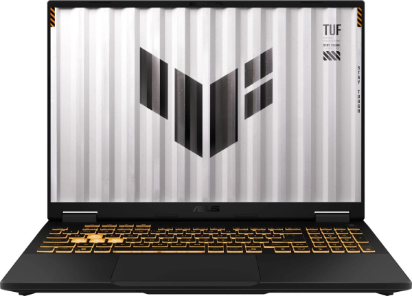 Ноутбук Asus TUF Gaming F16 FX608JPR-RV211 Core i7 14650HX 16Gb SSD512Gb NVIDIA GeForce RTX 5070 8Gb 16" IPS WUXGA (1920x1200) без ОС grey WiFi BT Cam (90NR0NG1-M00C80)