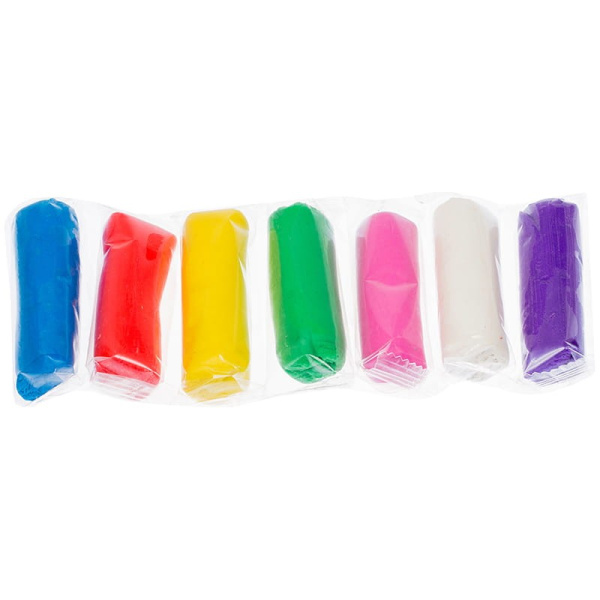 Тесто для лепки Мульти-Пульти "Енот в деревне", 07 цветов*30г, ТЛ_12208