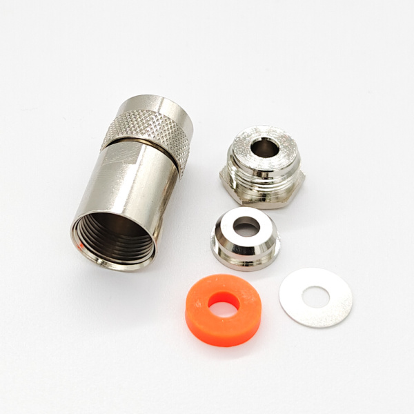 Разъем UHF PL-259, штекер, кабельный, прижимной, RG-58, U-112F NGB