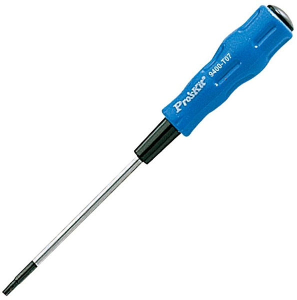 Отвертка Torx  T7, 50мм, D4мм, CrMoV, ProsKit 89400-T07