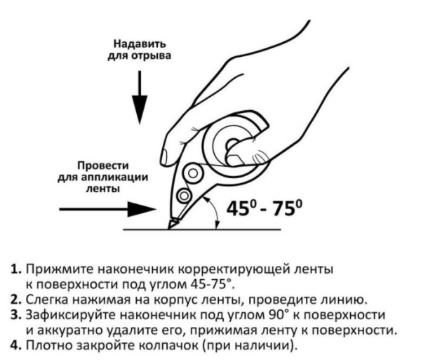 Корректирующая лента ATTACHE 5мм*13м (313352)