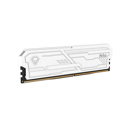 Модуль памяти DIMM DDR5 16Гб 6400МГц Netac Shadow III (NTSHD5P64SP-16W) CL32 (белый радиатор)