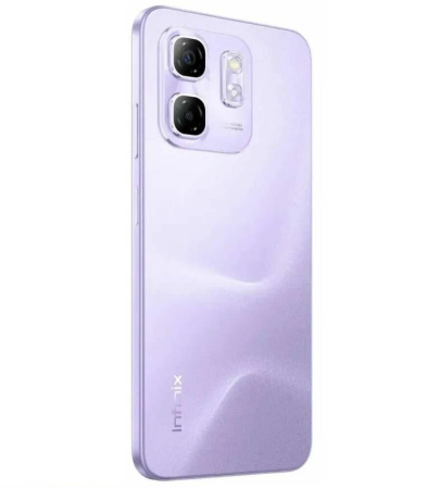 Смартфон INFINIX HOT 50i 4Гб 128Гб Dreamy Purple 6.78", IPS, 1600*720, 2*2+6*1.8ГГц, 48+0.08Мп, 8Мп, 4G, NFC, 5000мАч, And 14