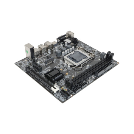 Мат.плата S1155 с процессором i7-2600K BaseTech H61M-K (mATX,2DDR3,M.2,3SATA,VGA,HDMI,PC1600)