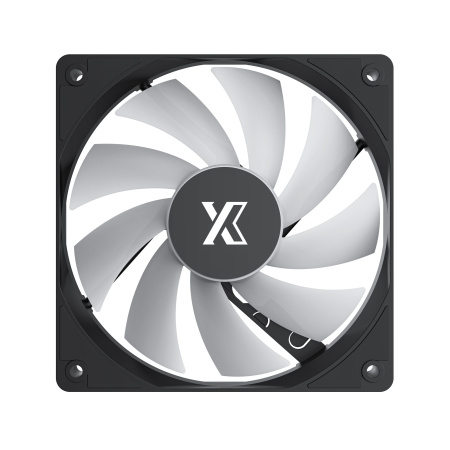 Кулер в корпус 120х120х25 XASTRA FC120B FRGB Black (1200prm/FRGB/Molex+3pin) bulk [FC120-1BF-SBP-GL]