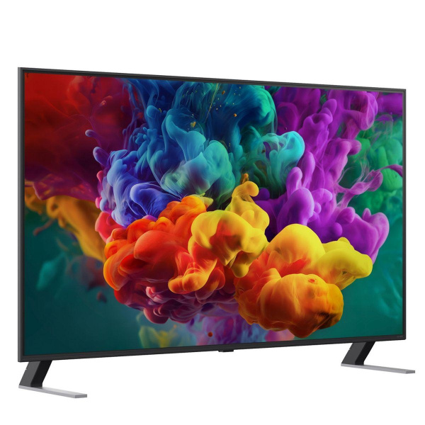 Телевизор ЖК 55'' LG/ 55", Ultra HD, QNED MiniLED, Dynamic QNED Color, Edge Led, Precision Dimming Pro, AI Picture Pro, Smart TV (WebOS 26), Wi-Fi 5, DVB-T2/C/S2, MR, 120Hz Native (VRR 144Hz), 2.0ch (20W), 4хHDMI, 2хUSB, 2 Pole, черный графит, 2026