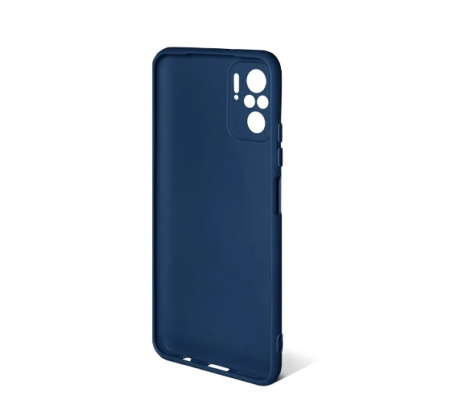 Чехол силиконовый для Xiaomi Redmi Note 10/10S/Poco M5s DF xiCase-69 (blue)