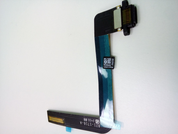 Шлейф iPad Air на системный разъем Черный