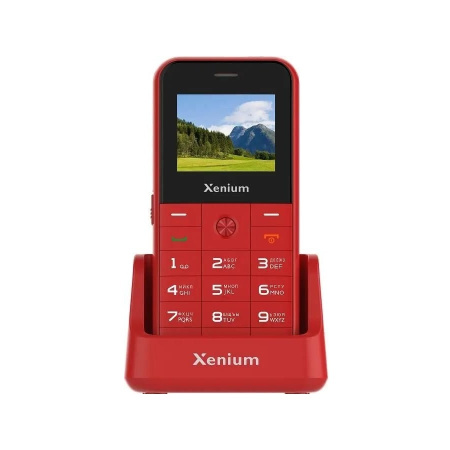 Сотовый Xenium X718 Red 2sim/1.77"/160*128/microSD/0.3Мп/Bt/1000мАч/моноблок