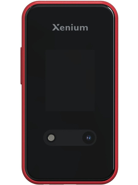 Сотовый Xenium X680 Red 2sim/2.8"/320*240/32Mb/microSD/0.3Мп/Bt/1800мАч/раскладушка