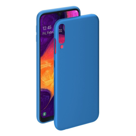 Накладка для Samsung Galaxy A50 Deppa Gel Color Case синяя (86658)