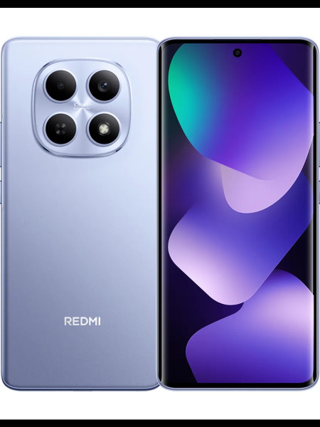 Смартфон Xiaomi Redmi Note 15 8Гб 256Гб Purple 6.77", AMOLED, 2392*1080, 50Мп, 32Мп, 4G, NFC, And 15