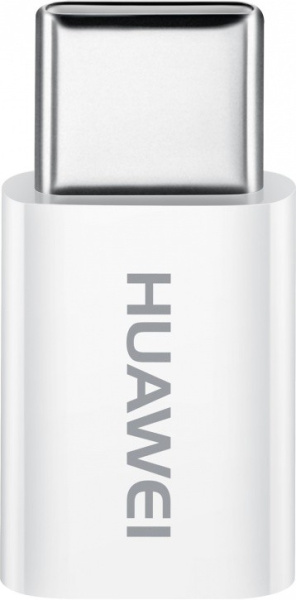 Переходник microUSB - Type C Huawei AP52 белый