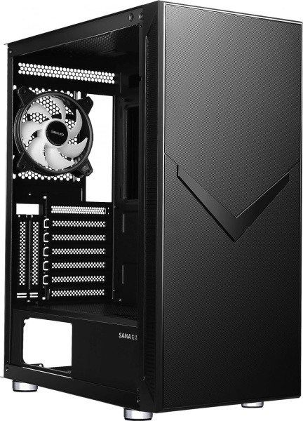 Корпус Accord ACC-3501 черный без БП ATX 8x120mm 5x140mm 2x200mm 2xUSB2.0 1xUSB3.0 audio bott PSU