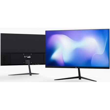 Монитор 21.5" ABR Technology MS215HQ-v1 Black  (VA, 1920x1080, 4ms, 220cd, 100Hz, 1xVGA + 1xHDMI(2.0), Vesa: 100x100, Speakers,ExPSU)